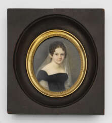 Biedermeier-Damenporträt