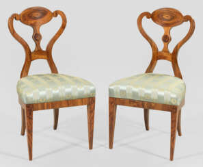 Paar Biedermeier-Stühle von Josef Danhauser