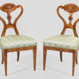 Paar Biedermeier-Stühle von Josef Danhauser - фото 1