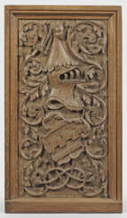 Renaissance-Relieftafel mit dem Wappen der westfälischen
