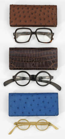 Drei handgefertigte Brillengestelle - фото 1