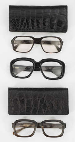 Drei handgefertigte Brillengestelle - Foto 1