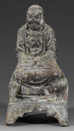 Bronze-Figur des Bodhidharma - фото 1