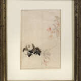Japanische Tuschezeichnung und drei Holzschnitte - фото 1
