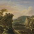 Weite Landschaft mit Sonnenuntergang - Auction archive