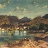 Albert August Zimmermann. An einem oberitalienischen See - Foto 1
