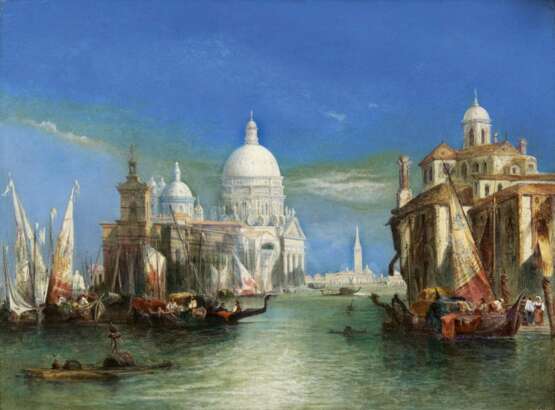 Уильям Лейтон Лейч. Venedig mit Santa Maria della Salute - фото 1