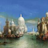 William Leighton Leitch. Venedig mit Santa Maria della Salute - Foto 1