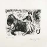 Marc Chagall. Le garçon au cheval - Foto 1