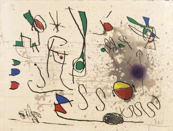 Joan Miró. Hommage à Picasso - Foto 1