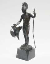 Figur 'Antiker Bogenschütze mit erlegtem Adler'