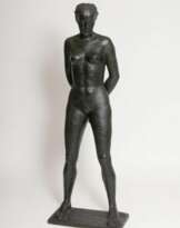 Lebensgroße Figur 'Stehender weiblicher Akt' (Anny Ondra)