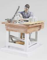 Figur 'Dreher bei der Porzellanherstellung'