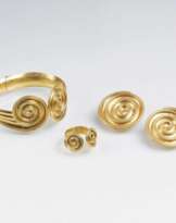 Gold-Schmuck Parure 'Torque'