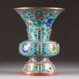 CLOISONNÉ-VASE IN GU-FORM - фото 1