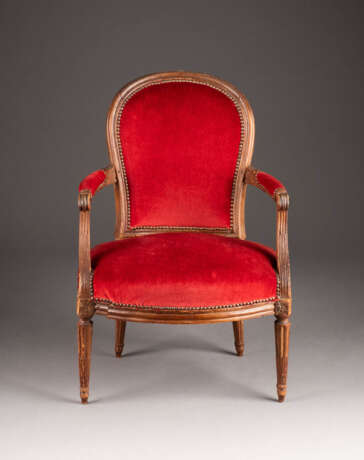 LOUIS XVI.- FAUTEUIL - Foto 1