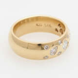 Ring mit Diamanten zussammen ca. 0,9 Karat - Foto 2