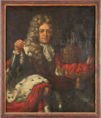 AMTSSTUBENPORTRAIT DES KAISERS KARL VI. (1685-1740) - Foto 2