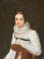 DAMENPORTRAIT, WOHL MARIA THERESIA SMOLENITZ VON SMOLK (1808-1880)