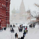 snowfall Photographic paper Digital photography Color photo Cityscape photography 2003 - photo 1