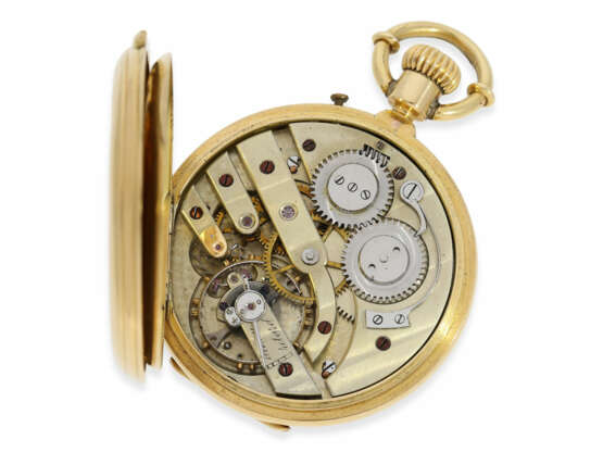 Taschenuhr: frühes Genfer Ankerchronometer mit Kronenaufzug, ca. 1865 - фото 2