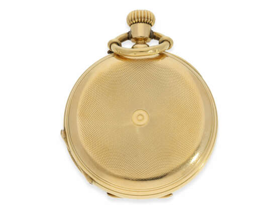 Taschenuhr: frühes Genfer Ankerchronometer mit Kronenaufzug, ca. 1865 - Foto 8