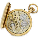 Taschenuhr: frühe Halbsavonnette feiner Qualität, Ankerchronometer Borel & Courvoisier Neuchatel No.48076, ca. 1865 - фото 3