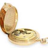 Taschenuhr: besonders schweres und hochwertiges Longines Taschen-Chronometer Kaliber 21.53, 14K Rotgold, um 1900 - photo 2