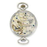 Taschenuhr/Armbanduhr: sehr frühe, silberne Armbanduhr von Pavel Buhre, Uhrmacher des russischen Zaren, vermutlich ca. 1910 - Foto 2