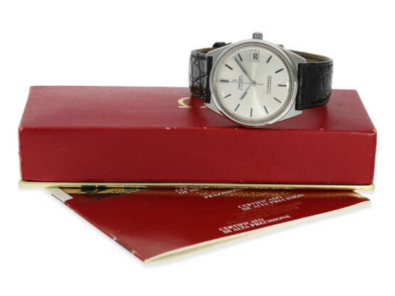 Armbanduhr: gut erhaltenes vintage Omega Constellation Chronometer mit Originalbox und Originalpapieren von 1967 - photo 1
