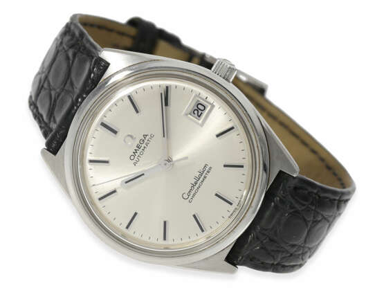 Armbanduhr: gut erhaltenes vintage Omega Constellation Chronometer mit Originalbox und Originalpapieren von 1967 - фото 2