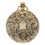 Taschenuhr: außergewöhnliche Gold/Emaille-Taschenuhr feinster Qualität, Pierre Simon Gounouilhou, Geneva No.12190, ca.1860 - photo 2