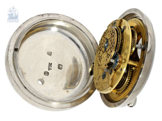 Taschenuhr: Rarität, kleine englische Doppelgehäuse-Karossenuhr, James Swingler Grantham, No.7311, ca.1811 - photo 5