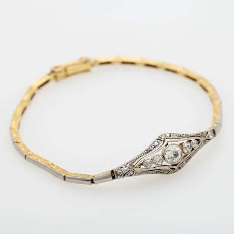 ART DECO Armband mit Altschliff Dia. - Foto 3