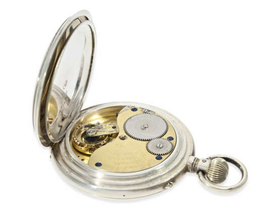 Taschenuhr: extrem rares Lange & Söhne Beobachtungschronometer mit Karussell und Gangreserve-Anzeige, ALS No.62962, ca.1912, mit Stammbuchauszug - фото 3