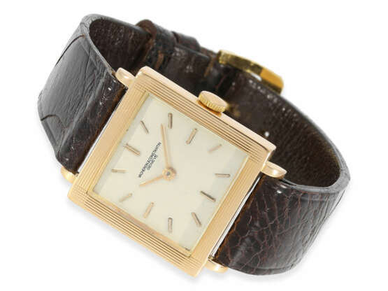 Armbanduhr: elegante Vacheron & Constantin Herrenuhr in 18K Rotgold, ca. 1960 - photo 1