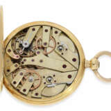 Taschenuhr: hochfeiner, früher Chronograph mit unabhängiger Sekunde und blitzender 1/4-Sekunde, Schweiz ca. 1860 - фото 2