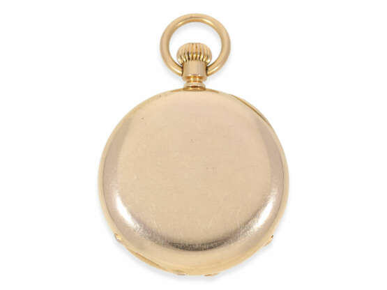 Taschenuhr: frühe Patek Philippe Herrenuhr, kleines, feines Ankerchronometer in Rotgold, No.59815, Genf ca. 1880 - Foto 6