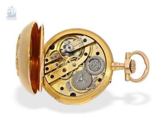Taschenuhr/Anhängeuhr: sehr seltene und außergewöhnliche Damenuhr im Louis XVI-Stil, signiert Breguet No.3555, ca.1875 - Foto 6
