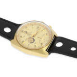 Armbanduhr: Omega-Rarität, einer der seltensten Seamaster Chronographen, Ref. 176.007 in massiv 18K Gold, nie in Serie gegangen, Baujahr 1973! - photo 4