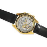 Armbanduhr: Omega Rarität, äußerst rare, limitierte vintage Omega Speedmaster Moonwatch "150th Anniversary" in 18K Gold, No.084/150, Ref. 1450052, ca.1998 - фото 3