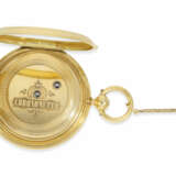 Taschenuhr: exquisites, schweres Taschenchronometer für den osmanischen Markt mit seltenem "Cabriolet"-Gehäuse, French London No.38222, ca.1850 - photo 3