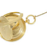 Taschenuhr: exquisites, schweres Taschenchronometer für den osmanischen Markt mit seltenem "Cabriolet"-Gehäuse, French London No.38222, ca.1850 - Foto 4