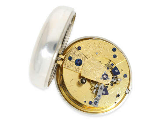 Taschenuhr: schweres englisches Taschenchronometer feinster Qualität, bedeutender Uhrmacher, Brockbanks London No.770, London 1813 - photo 1