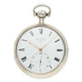 Taschenuhr: extrem schweres, hochfeines englisches Taschenchronometer "bester" Qualität, signiert James McCabe No.633, Hallmarks 1816 - photo 2