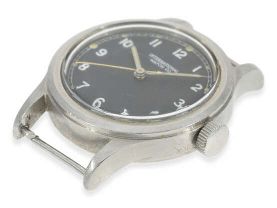 Armbanduhr: seltene IWC Fliegeruhr mit militärischer Kennzeichnung, Mark XI aus der 1. Serie von 1948 - Foto 6