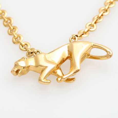 CARTIER Collier "Fantasia" mit Wildkatzenanhänger - photo 4