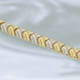 Armband: interessant gefertigtes Goldschmiedearmband, vintage Handarbeit aus 18K Gold - Foto 2