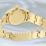 Armbanduhr: luxuriöse vintage Damenuhr von Rolex, Lady-Oyster Chronometer, Ref.67197 in 18K Gold, mit Originalbox, 80er Jahre - фото 3
