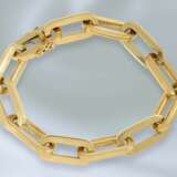 Armband: massives und ausgefallen gefertigtes Goldschmiedearmband aus 18K Gold, Handarbeit - photo 1